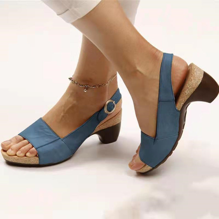 Podiflex – Peep Toe Heel Sandals